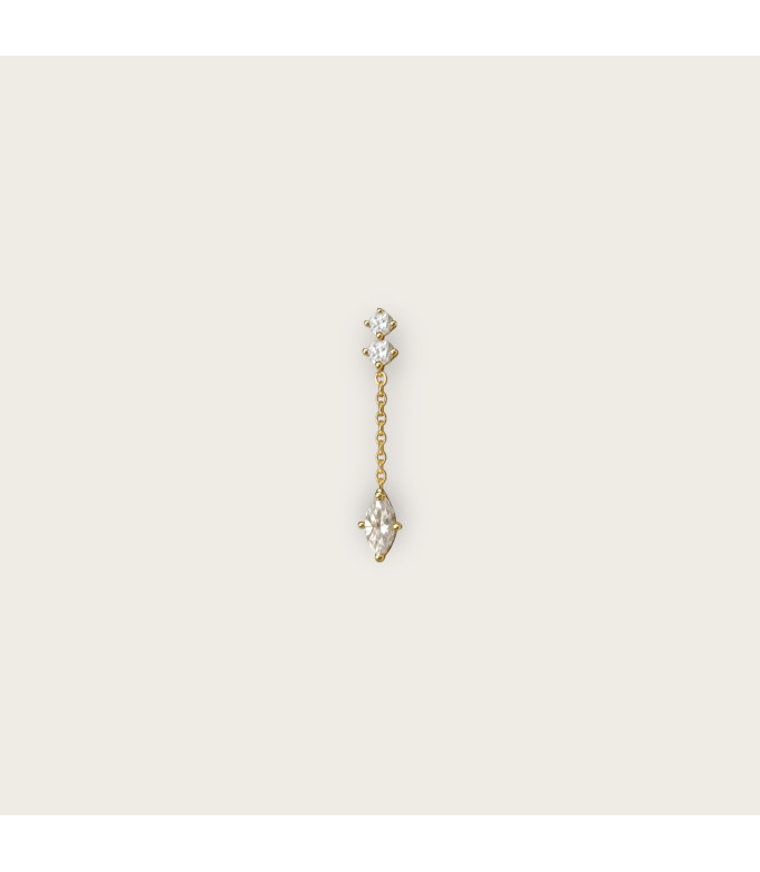 Magnifique boucle pendante