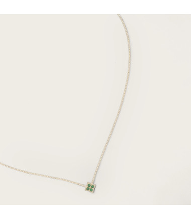 Collier fin en acier inoxydable pour femme