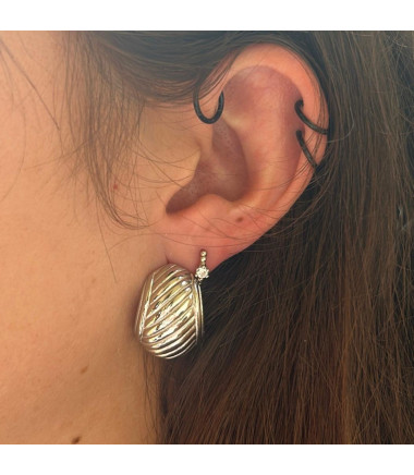 Paire de boucles Mina