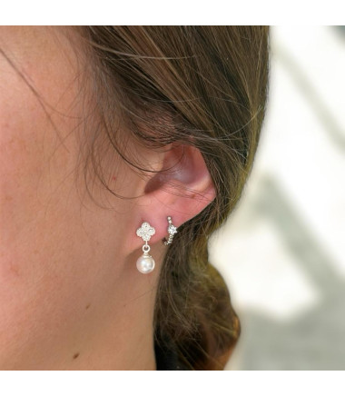 Paire de boucles Lyraë
