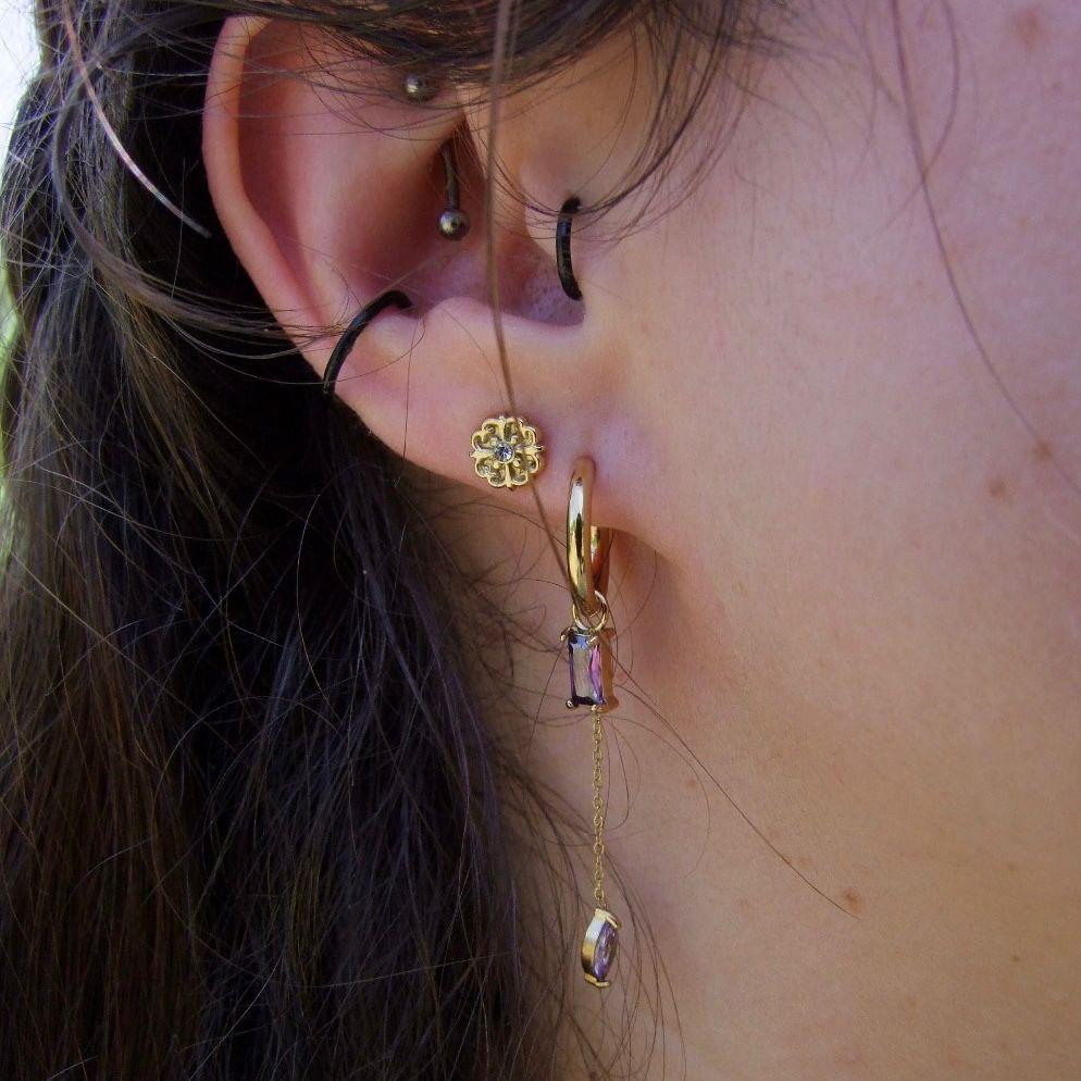 Paire de boucles Azara