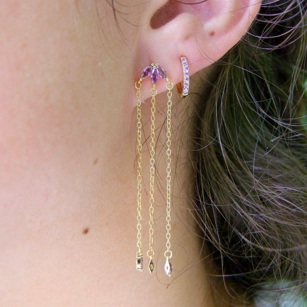 Pair of Elaria earrings