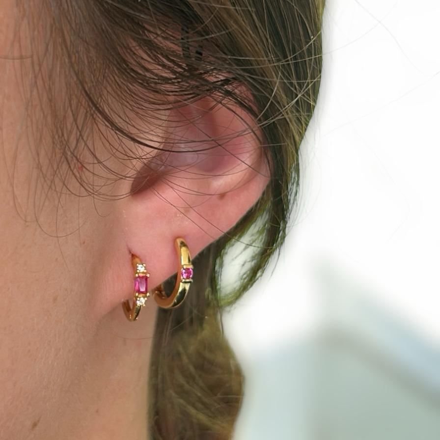 Paire de boucles Elyra