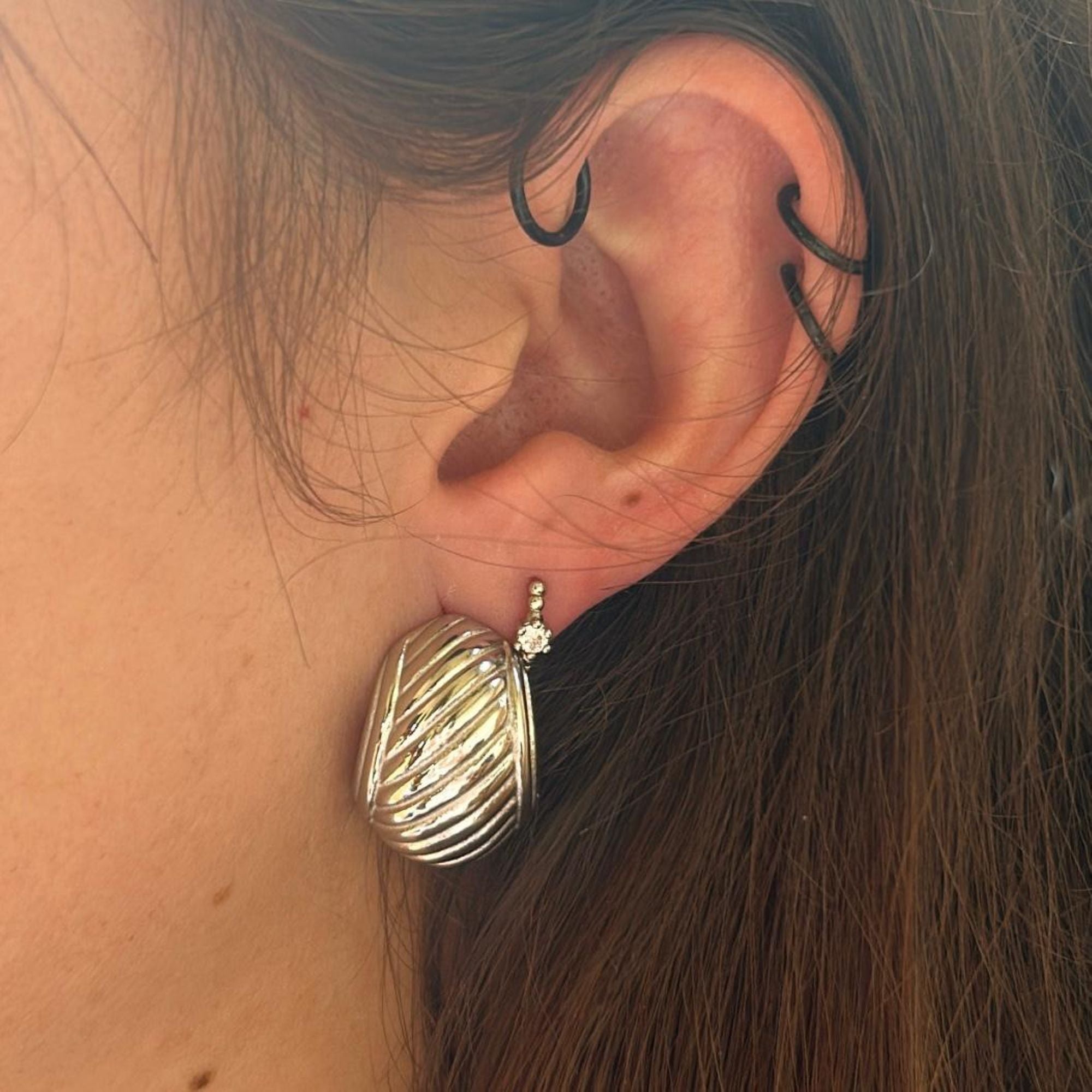 Paire de boucles Mina